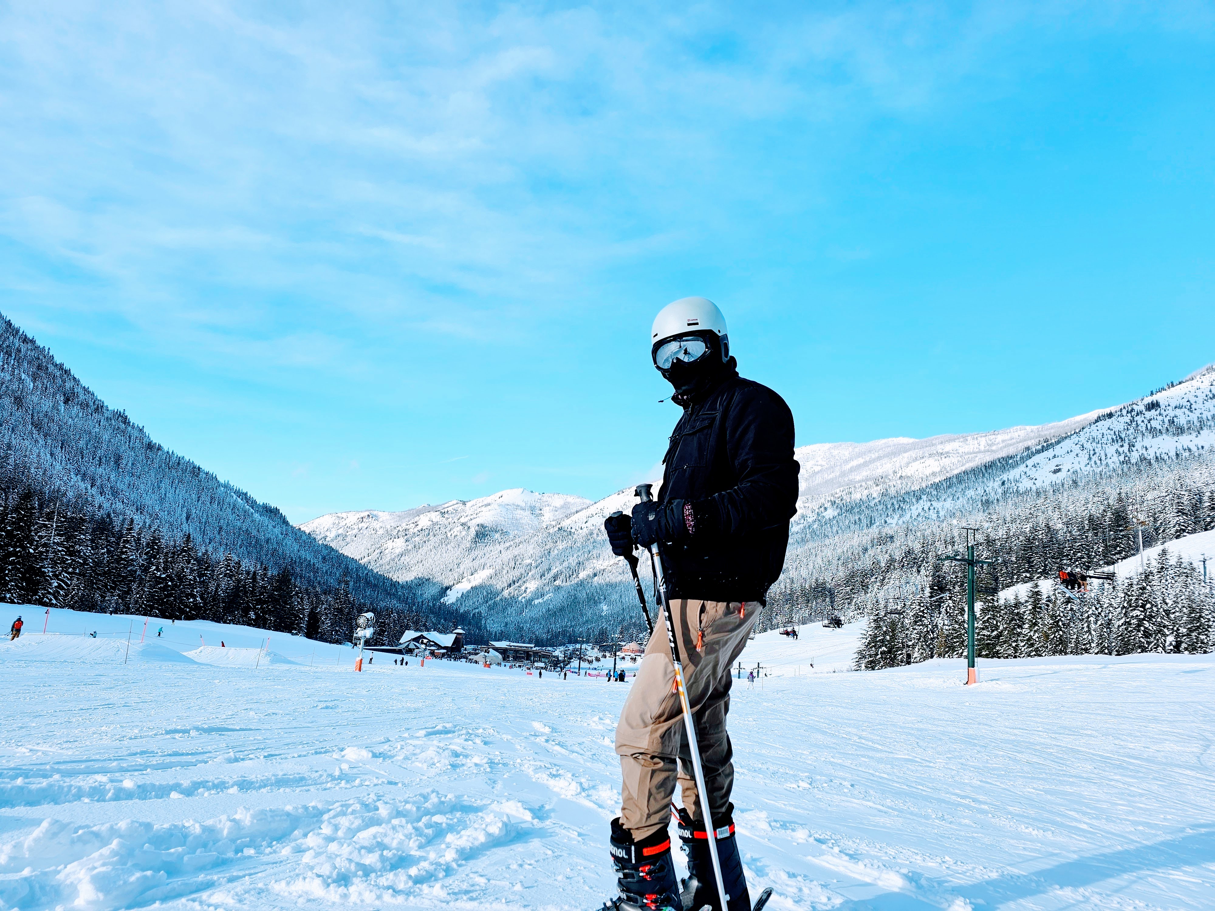 Skiing